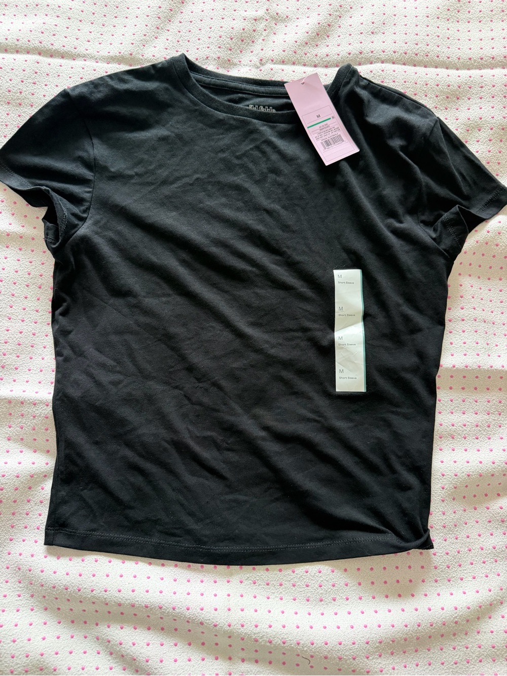 wild fable Black Crewneck Short Sleeve Tee